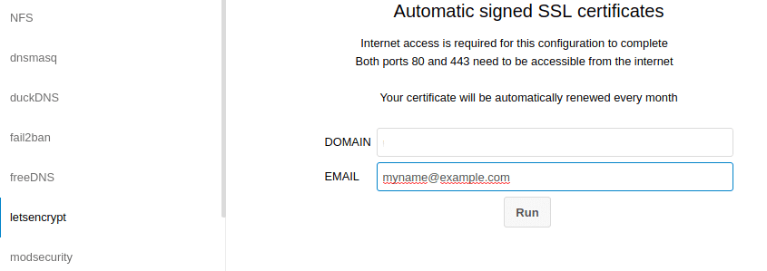 Nextcloud Raspberry Pi Let's Encrypt