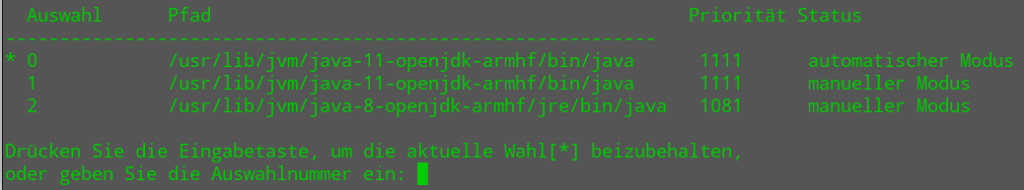 Java Version festlegen