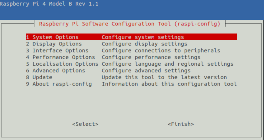 Raspberry Pi Konfiguration