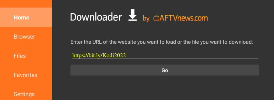 Kodi auf Fire TV mit Downloader