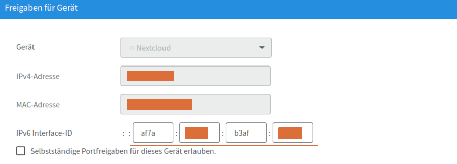 IPV6 Korrektur