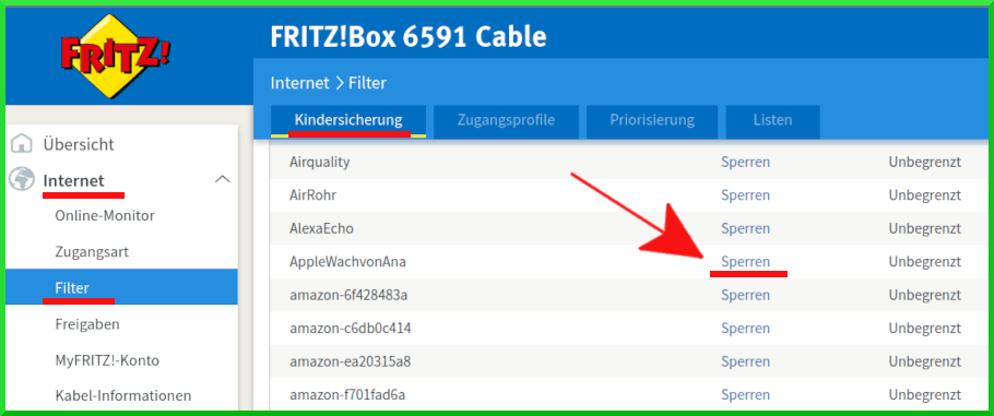 TP-Link HS110 Steckdose Integration - Internet Zugang sperren