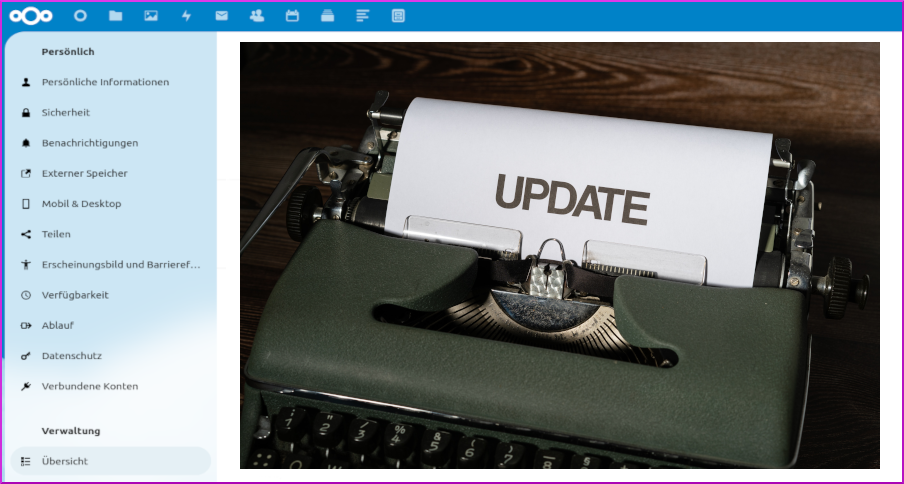 Nextcloud Update
