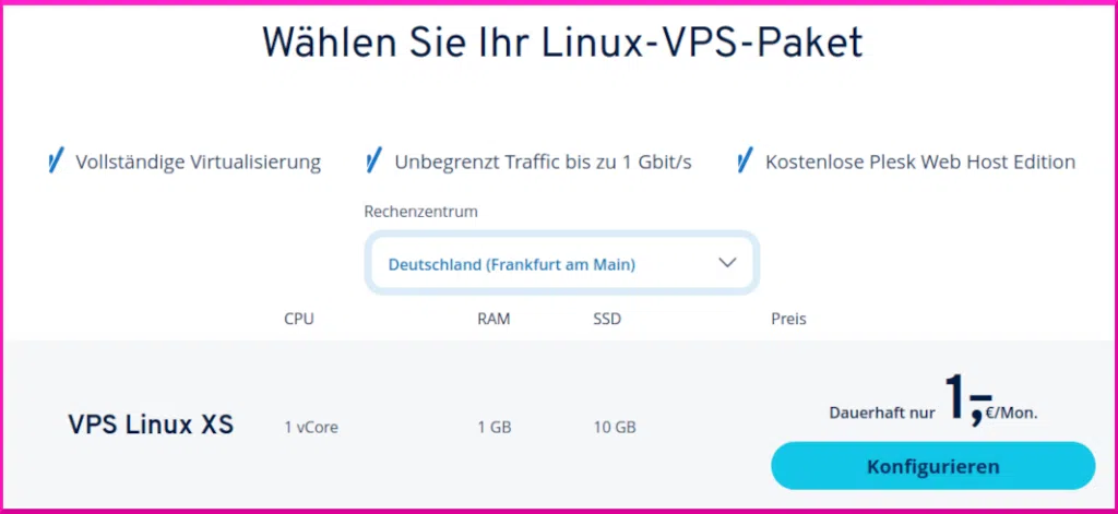 Fire TV VPN Wireguard - Angebot von Ionos